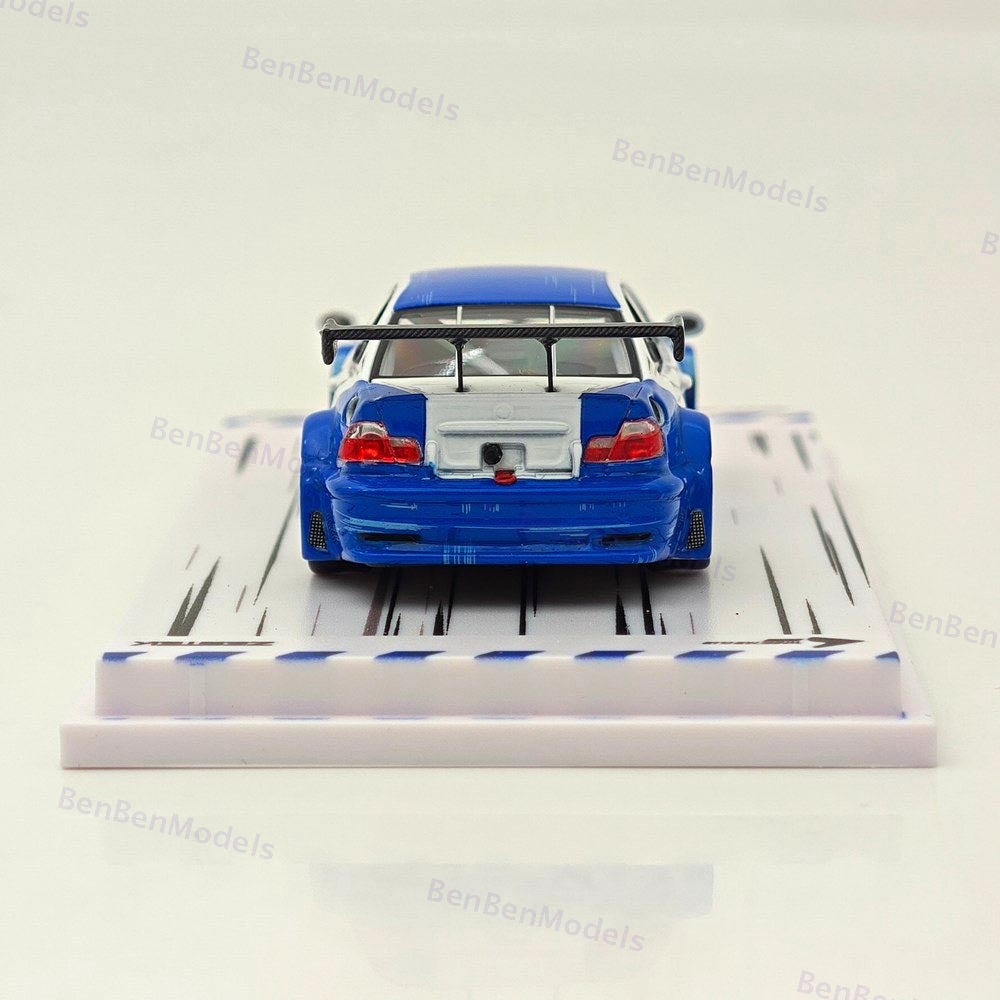 DCM 1/64 BMW M3 GTR E46 NFS TECKWRAP APAXPO ZESTEK Diecast Models