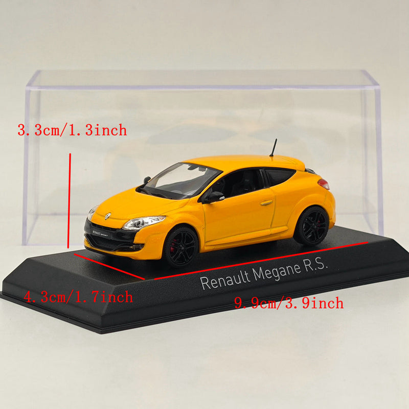 1/43 Norev Renault Megane R.S. Diecast Models Car Limited Collection Yellow