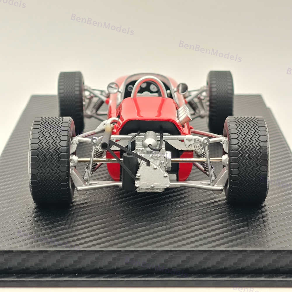 1/18 Tecnomodel McLaren M4A F2 race #6 1967 The Wills Barc 200 Silverstone Bruce