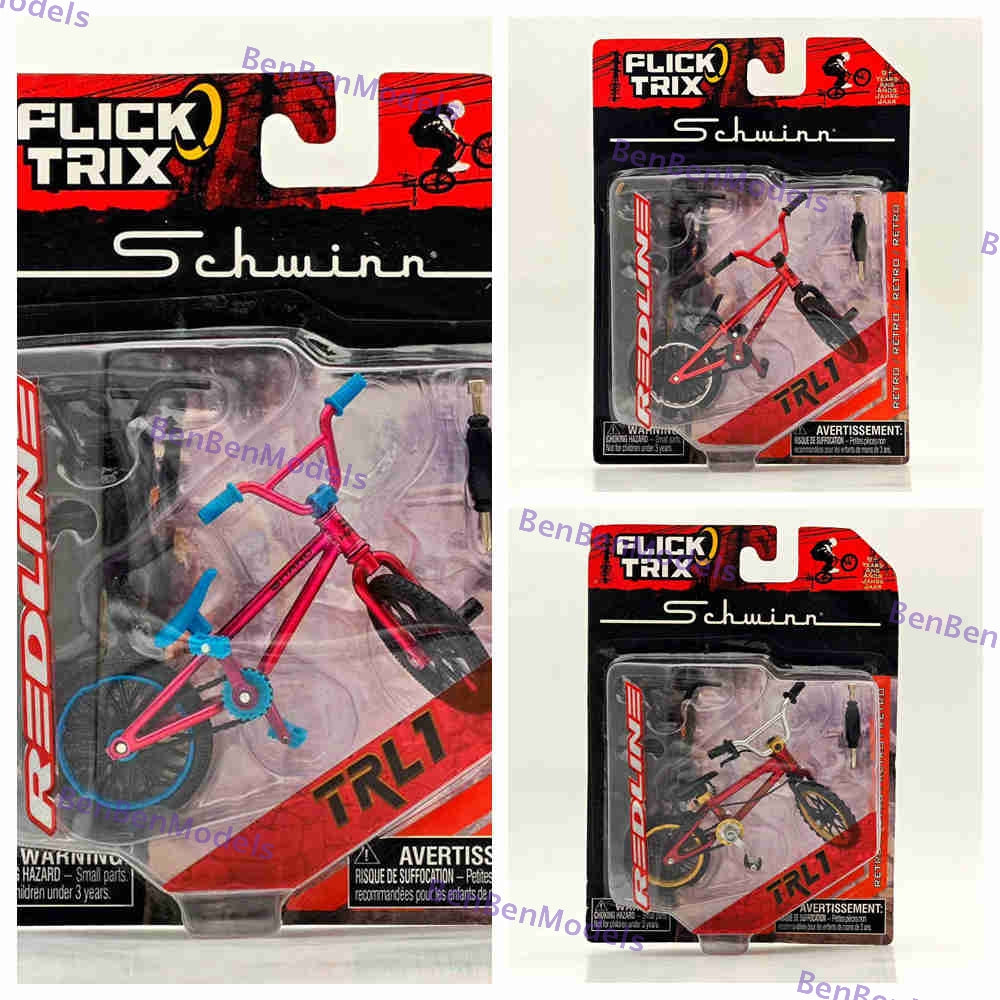 FLICK TRIX Finger Bike BMX Miniature – Modello DeathTrap – Diecast Premium - Foto 3