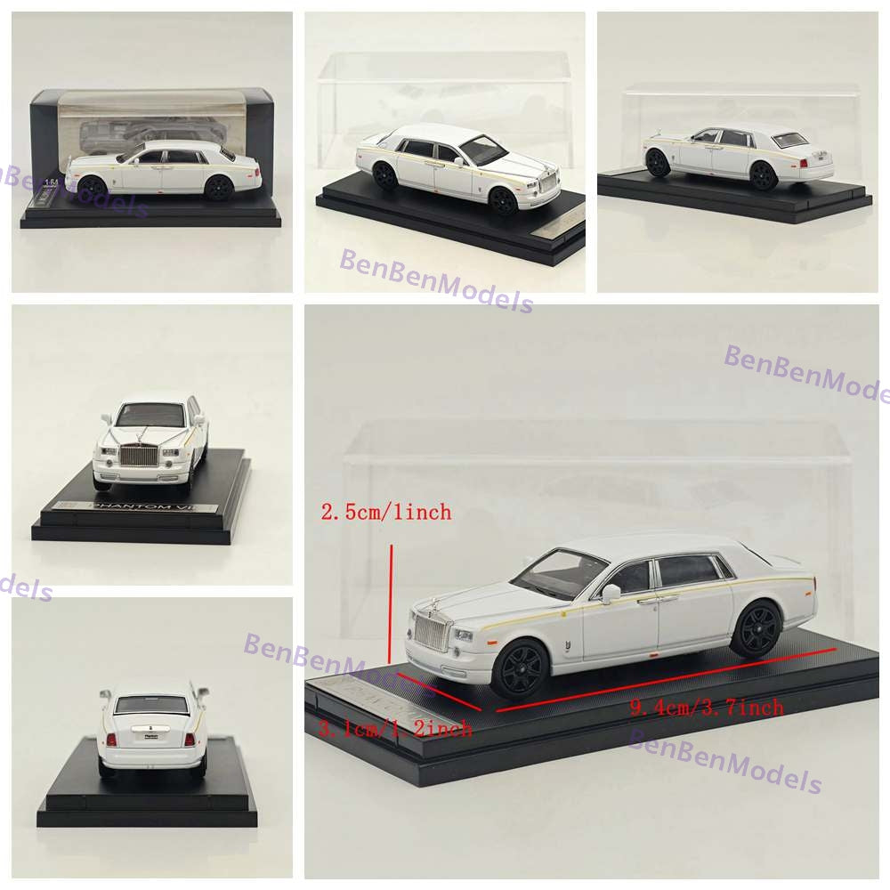 1:64 SW Rolls-Royce Phantom VII 7 Luxury Sedan Sports Model - Alloy Car Model