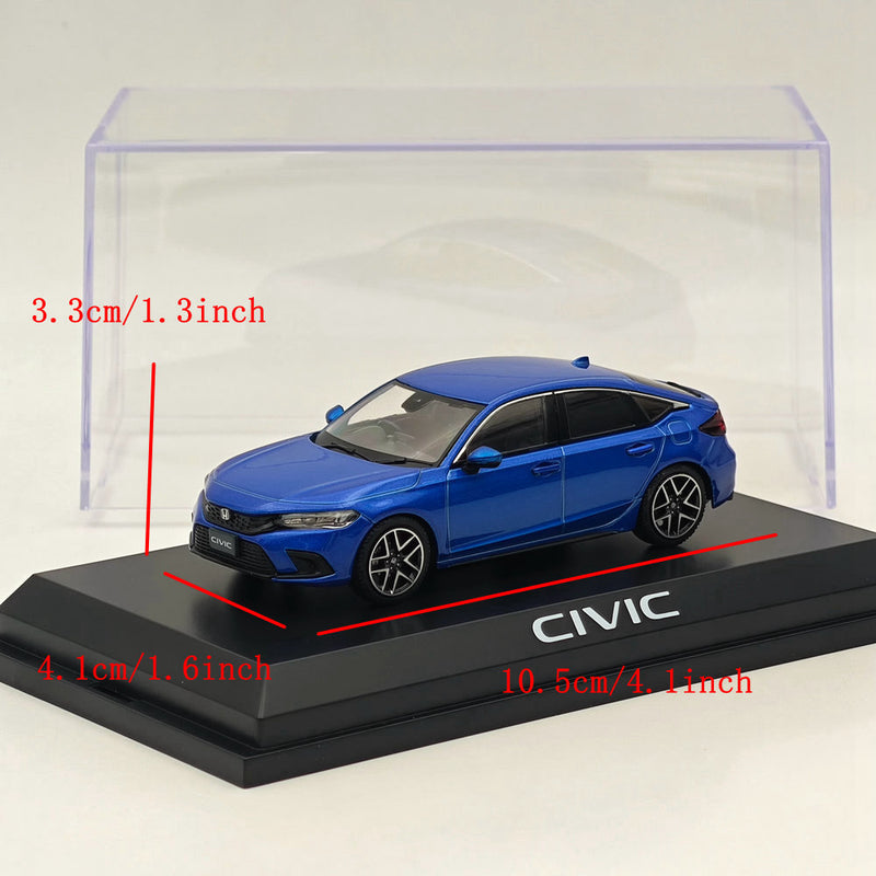 Hobby Japan 1/43 Honda CIVIC (FL1) LX Premium Crystal Blue Metallic HJ432003BL Diecast Model Car Limited Collection