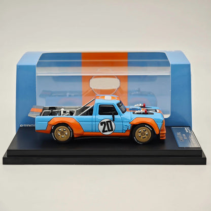 STREET WARRIOR 1:64 F-150 Performance Hoonitruck 1977 Gulf #20 Diecast Model Car Limited Collection