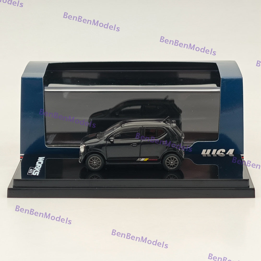 1/64 Hobby Japan SUZUKI ALTO WORKS (HA36S) Bluish Black HJ641070ABK Diecast