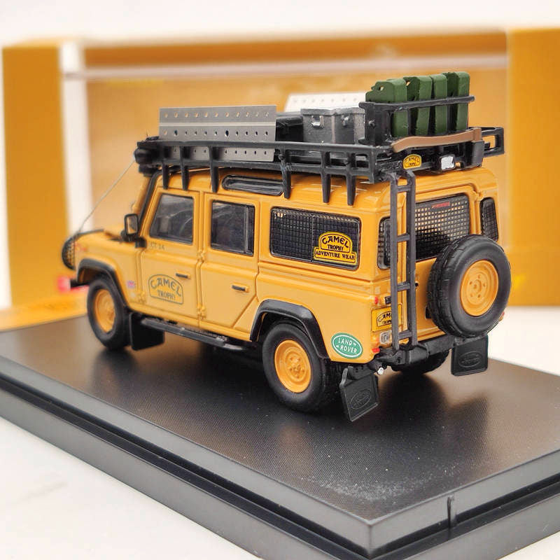 Master 1:64 Land Rover Defender 110 Camel Cup Diecast Model - Collector's Gift | UK Addresses Only