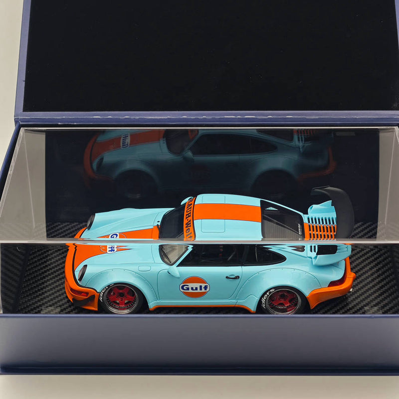 *RARE* TGM Model 1/18 RWB Porsche 911 964 Blue Gulf TGM18003 Resin Limited Edition Collection