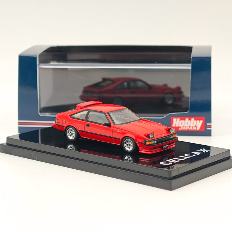1:64 Hobby Japan Toyota Celica XX (A60) 1983 2000GT TWINCAM24 Customized Red Diecast Models Car Collection