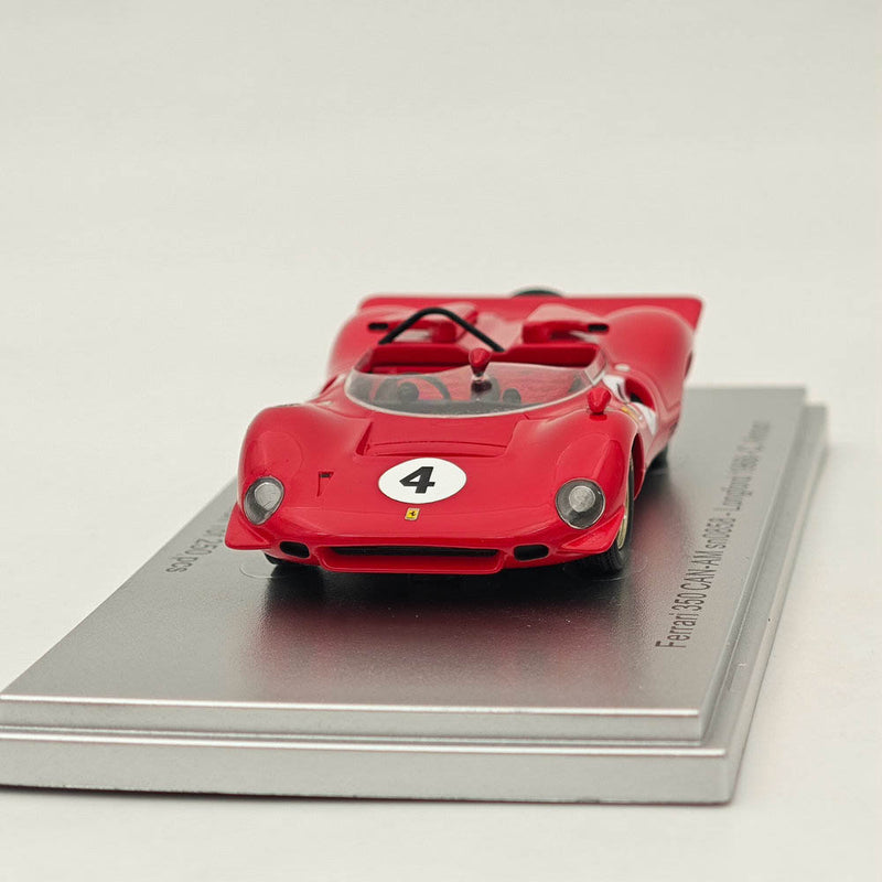 Kess-Model 1/43 Ferrari 350 CAN-AM sn0858-Longford 1968-C. Amon Resin Model Red