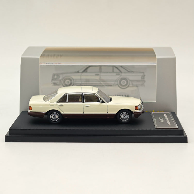 Master 1:64 Mercedes-Benz S560sel W126 Diecast Toys Car Models Miniature Hobby Collection Gifts