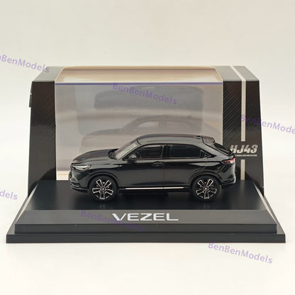 Hobby Japan 1/43 VEZEL Crystal Black Pearl HJ431002BK Diecast Model Car Limited