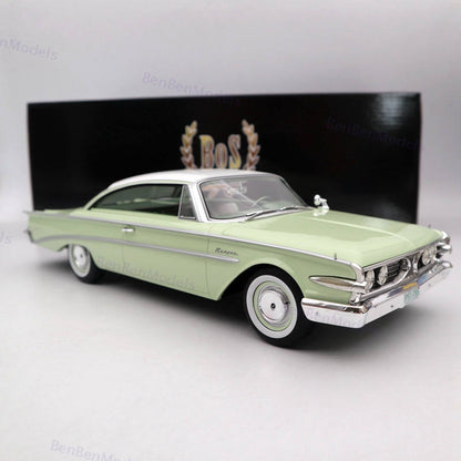 1:18 BOS Edsel Ranger Hardtop Light Green white 1960 BOS364 Limited Collection