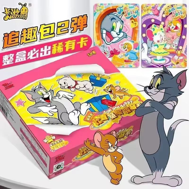Kayou Tom and Jerry OFFICIAL 30 Pack Trading Card Booster Box Anime TCG Vol 2