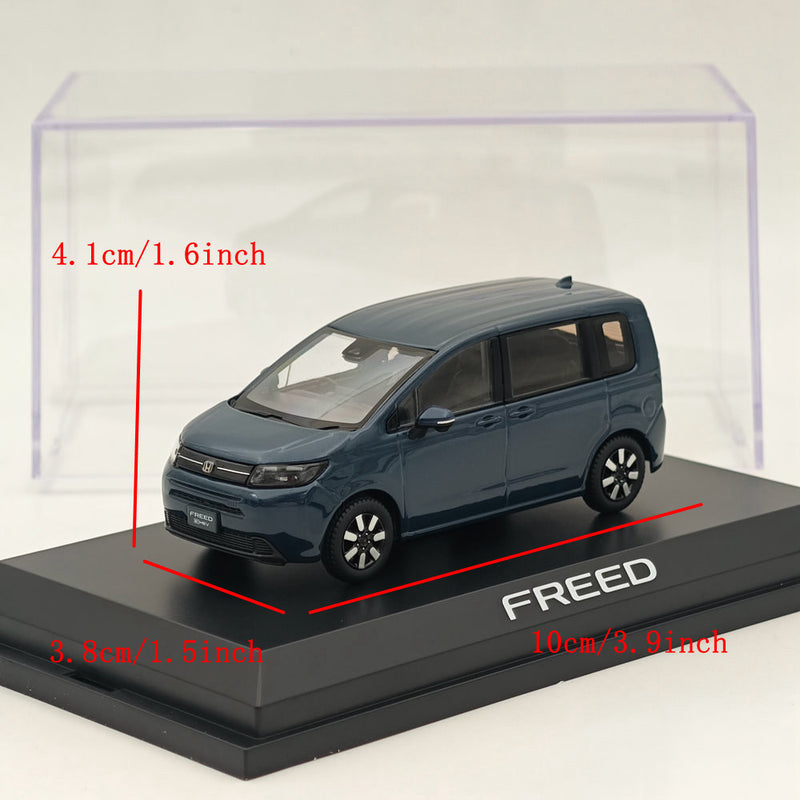 Hobby Japan 1/43 Honda FREED Seabed Blue Pearl HJ431009SB Diecast Model Car