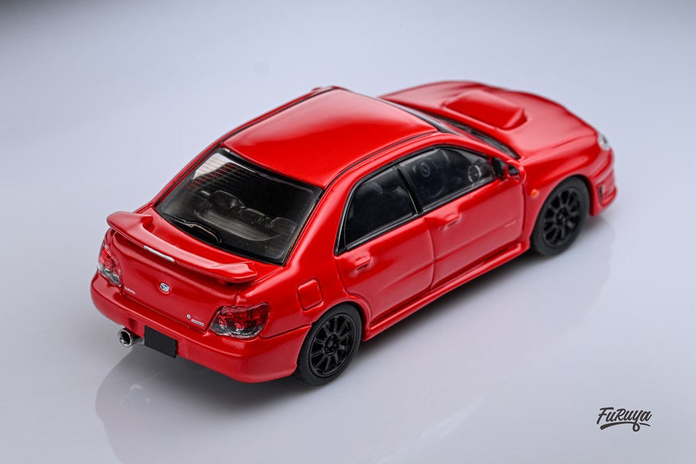 Furuya 1:64 SUBRARU Impreza WRX STi GD/GG 9th Diecast Toys