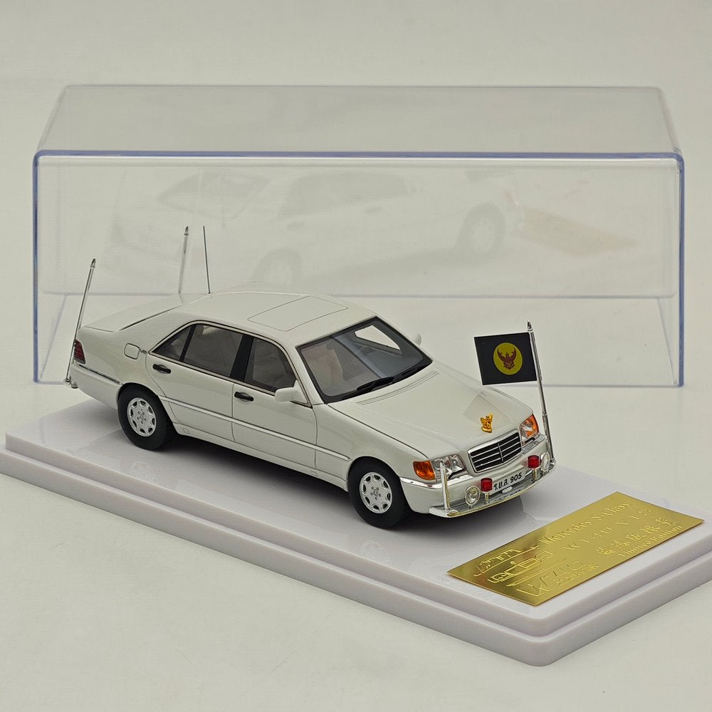 WTX 1:43 W140 V12 Thai Royal S-Class Resin Car Model Collectible Gifts Limited