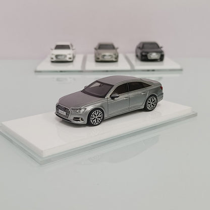 JG 1/64 Audi A6 C8 Miniature Resin Toys Car Models Hobby Collection Gifts