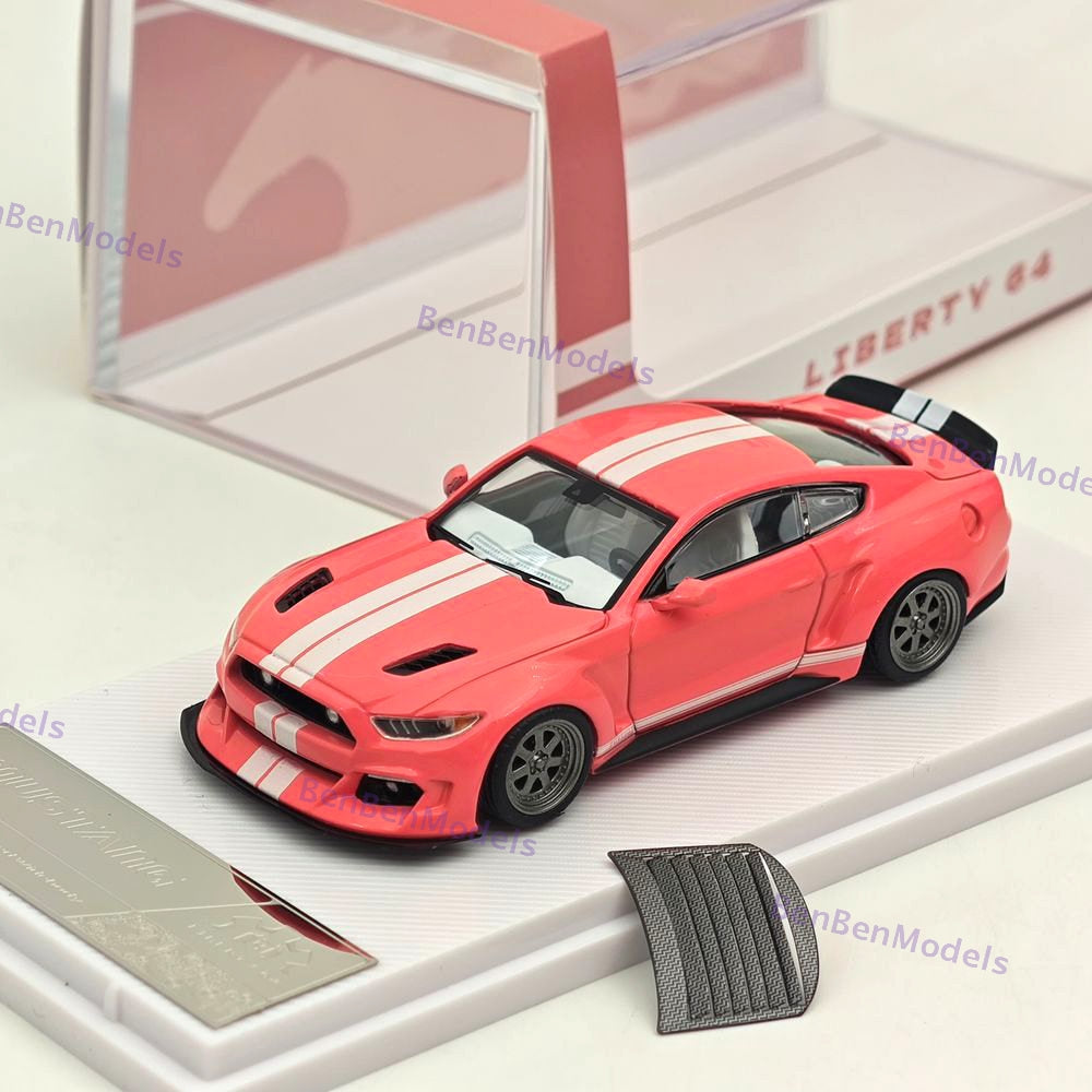 1:64 Liberty Mustang Clinched Widebody Muscle Sports Diecast Metal Car