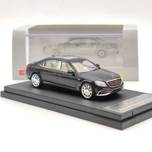 Modèle réduit de voiture moulé sous pression Mercedes Benz Maybach S680 Master 1:64, jouet de collection, cadeau automobile, noir 