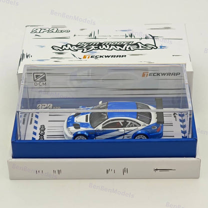 1:64 DCM BMW M3 GTR E46 NFS TECKWRAP APAXPO ZESTEK Diecast Models Car Colletible