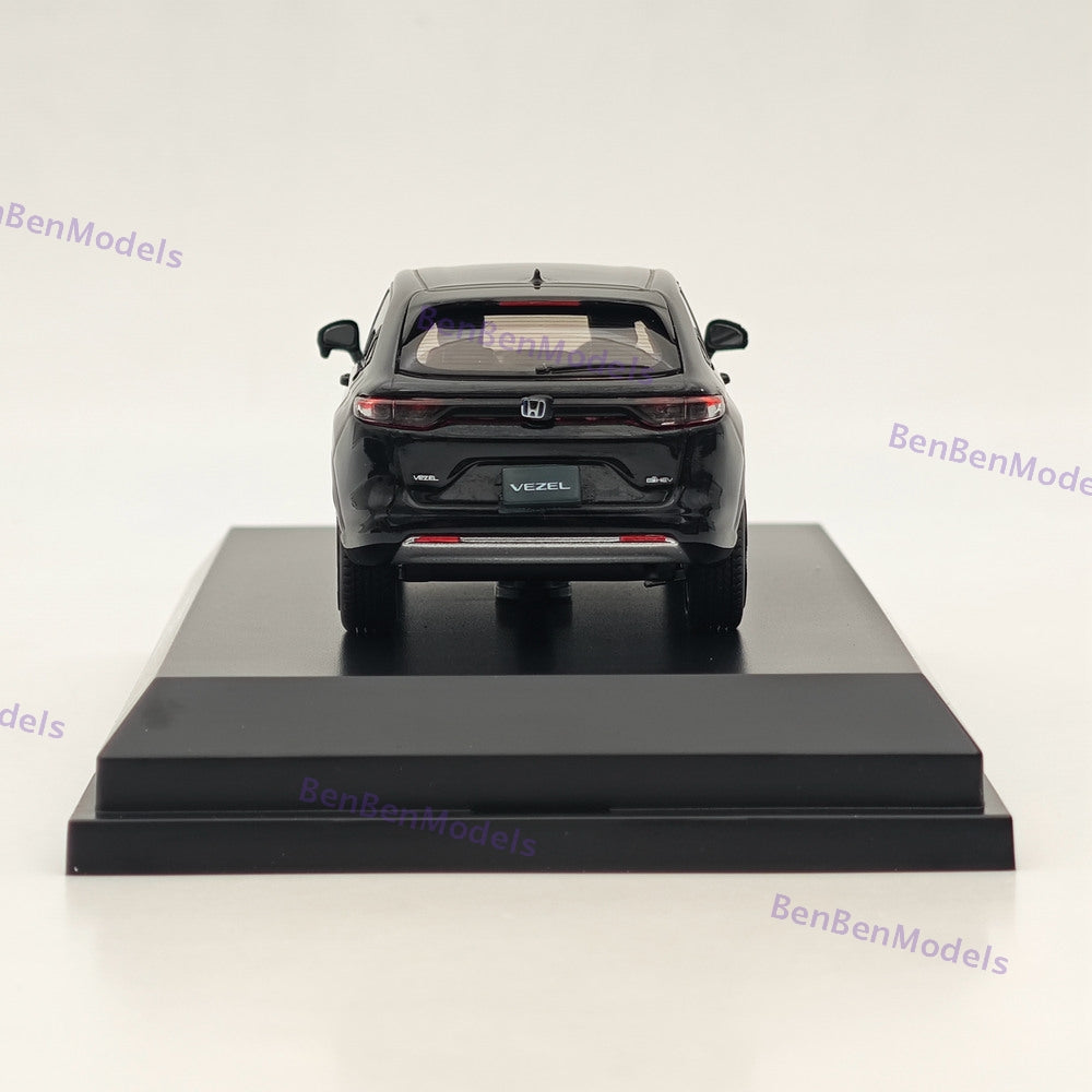 Hobby Japan 1/43 VEZEL Crystal Black Pearl HJ431002BK Diecast Model Car Limited