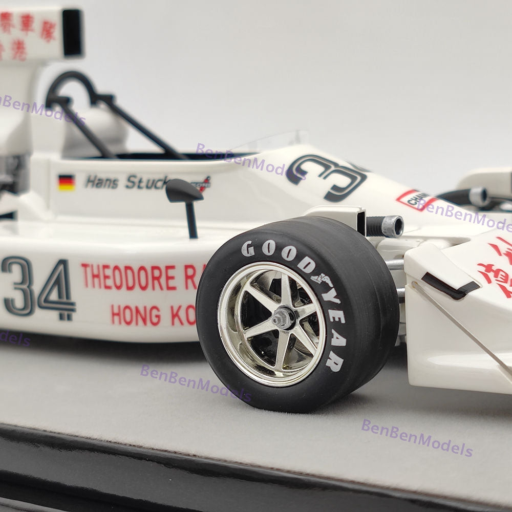 1/18 Tecnomodel March 761 #34 H.J. Stuck USA Long Beach GP 1976 TM18-222B