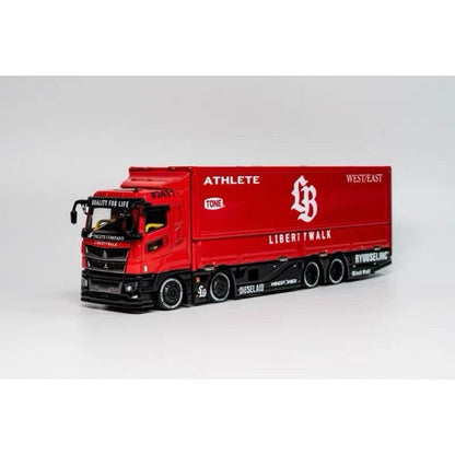 GCD 1/64 LBWK Fuso Wing Open Truck Diecast Models Collectible Display Gift