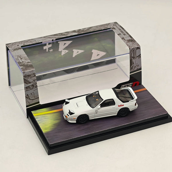 Hobby Japan 1/64 Mazda RX-7 (FC3S) RedSuns Initial D Open Headlights HJ643043D Diecast Model Collection