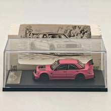 Modèle de voiture moulée sous pression Rhino RM 1:64 W201 190E Modifié Capot Ouvert Collection Limitée