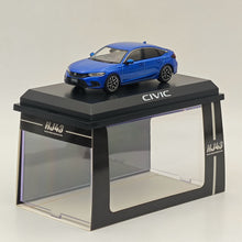 Hobby Japan 1/43 Honda Civic (FL1) LX Premium Bleu Cristal Métallisé HJ432003BL Modèle réduit de voiture moulé sous pression Collection limitée