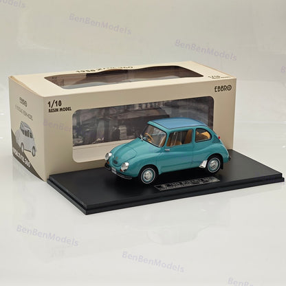 1:18 Ebbro Subaru 360 1958 Mini Beetle Master Blue Resin Model Car Limited