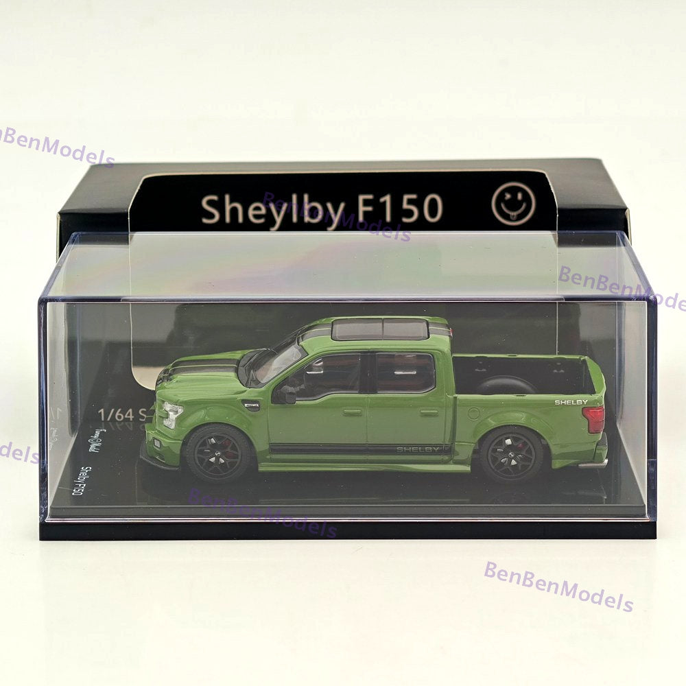 1/64 Funny SHELBY F-150 Shelby Super Snake Pickup Diecast Metal Car Limited