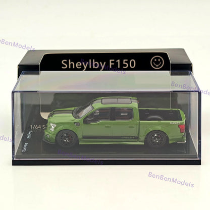 1/64 Funny SHELBY F-150 Shelby Super Snake Pickup Olive Green Alloy Model