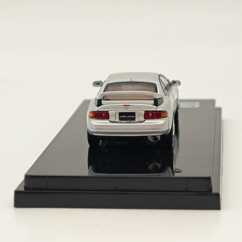 1/64 Hobby Japan Toyota CELICA GT-FOUR WRC Edition (ST205) w/ Engine HJ641064AS Silver Diecast Models Car Collection Auto Toys Gift