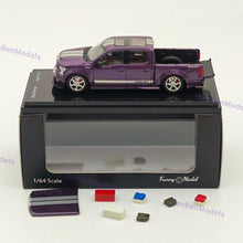 1/64 Funny Purple Ford F-150 Shelby Super Snake Pickup Sport Truck Model Diecast