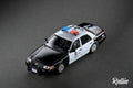 Rollin 1:64 Ford CV NYPD/LAPD Police Car Victoria Crown Diecast Toys Car Models Miniature Hobby Collectible Gifts