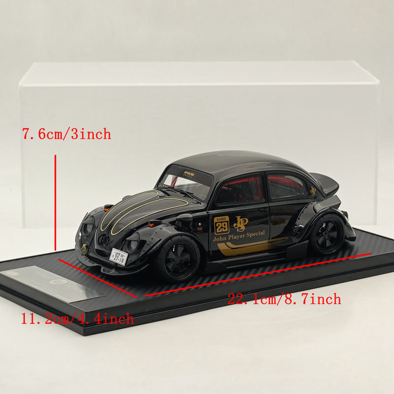 1/18 RAM Collectibles Volkswagen VW Beetle RWB JPS Robert Design Resin Black