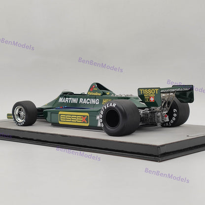 1/18 Tecnomodel Mythos Series Lotus 79 1979 ltaly GP Car #1 Mario Andretti Green