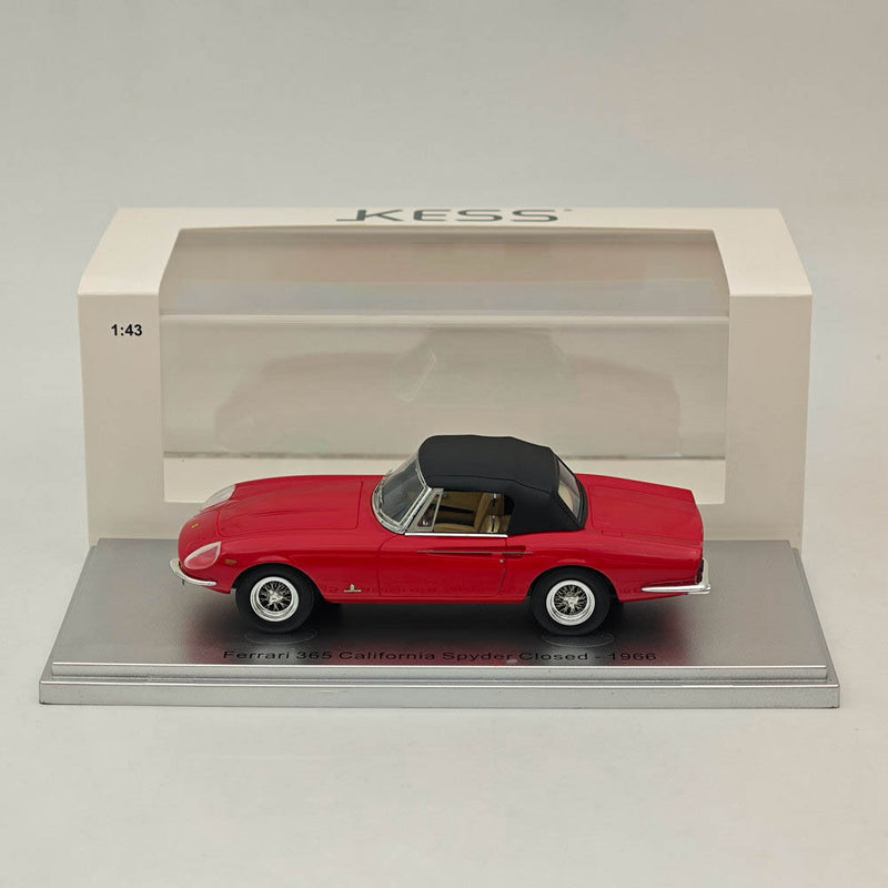 1/43 Kess-Model Ferrari 365 California Spyder Closed-1966 Red