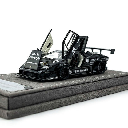 Topart 1:64 LBWK Lamborghini Countach #41 Diecast Alloy Collectible Model Car