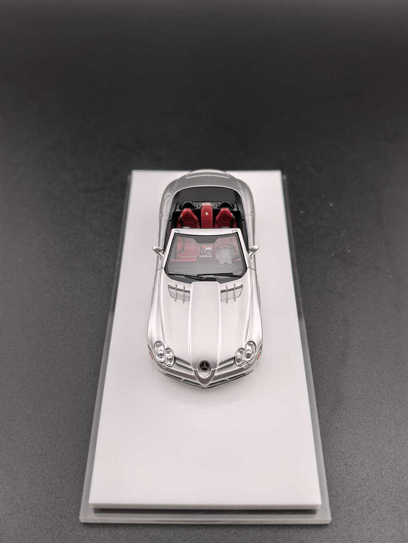 Pre-sale JG 1:64 Mercedes Benz SLR Convertible Resin Miniature Toys Car Models Collection Gifts