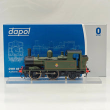 Dapol 7S-006-026 O Gauge 14xx Class 1472 -0-4-2T BR Lined Green Early Emblem DCC