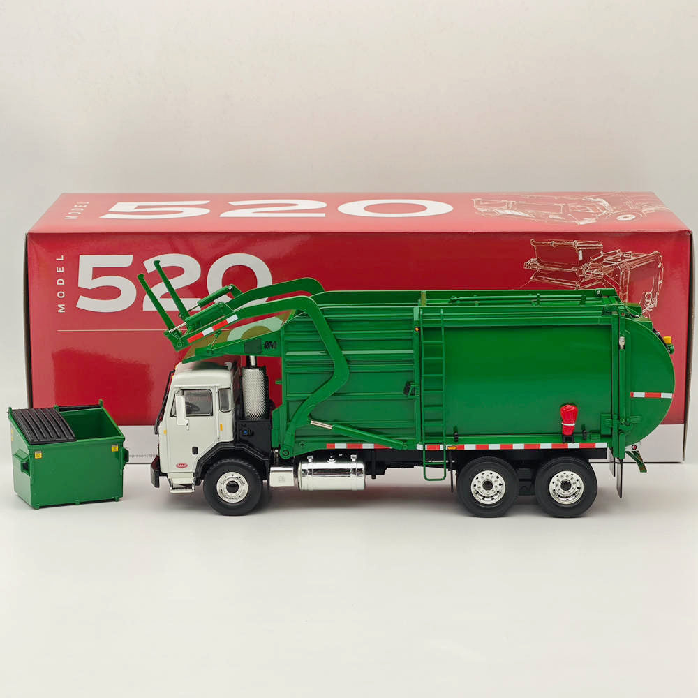 FIRST GEAR 1/34 Peterbilt 520 Wittke Front End Loader Refuse Truck 10-4195 DIECAST METAL REPLICA Collection