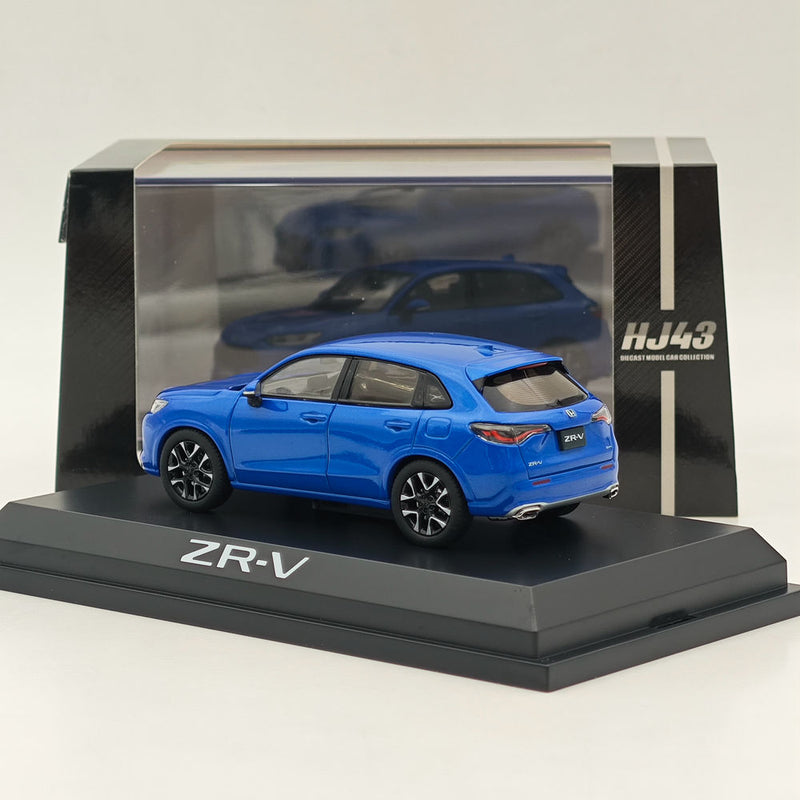 Hobby Japan 1/43 Honda ZR-V e:HEV Premium Crystal Blue (M) HJ431005PBL Diecast Model Car Limited Collection