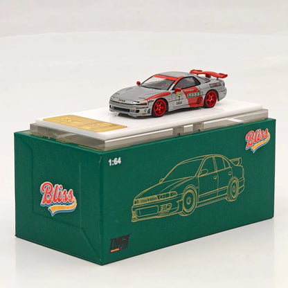 Bliss 1:64 GTO 3000GT Coupe JDM TMCS 2026 MY Petrol Livery Diecast Model Car Collectible
