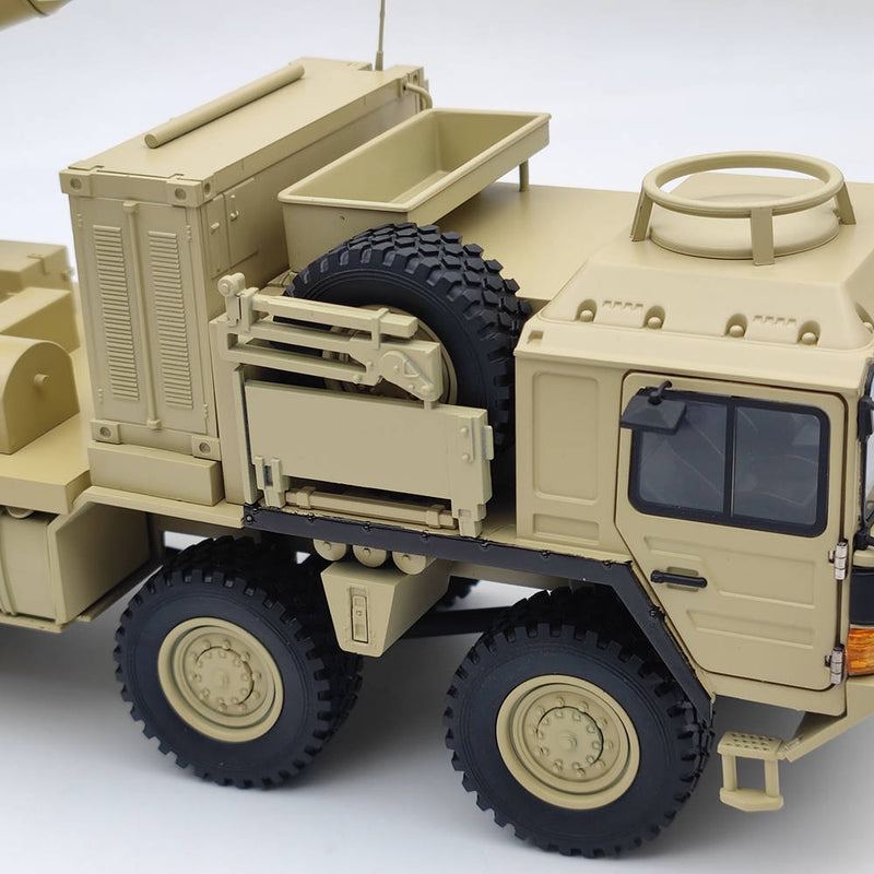 1/32 MAN SX-extreme Mobility Truck Rocket launcher Diecast Model Toy Gift Yellow