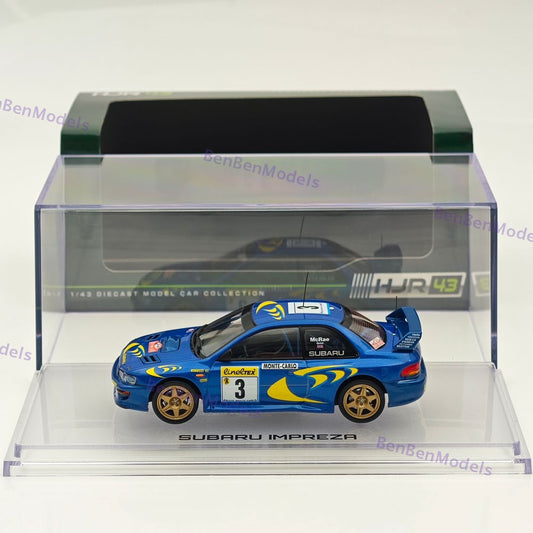Hobby Japan HJR43 1/43 Impreza WRC RAC RALLY #3/#4/#5#6 Diecast Model