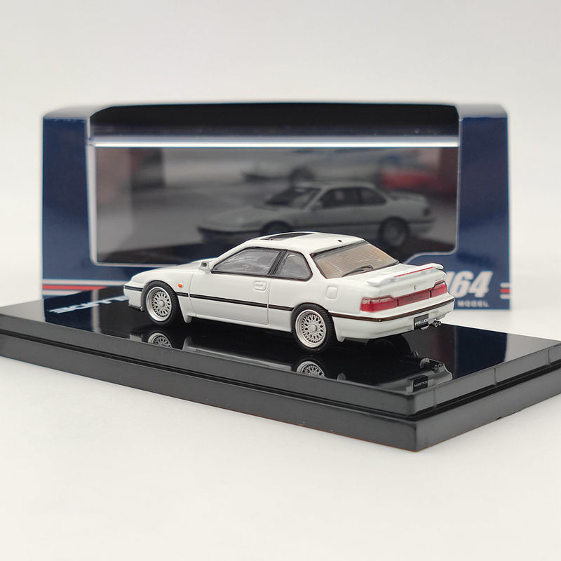 1/64 Hobby Japan Honda PRELUDE Si (BA5) 1989 Customized Ver. White HJ642002CW Diecast Toys Car Gift