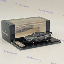 1:64 SW BMW G82 M4 ADRO BODY KIT Coupe Sports Model Diecast Metal Car Gray