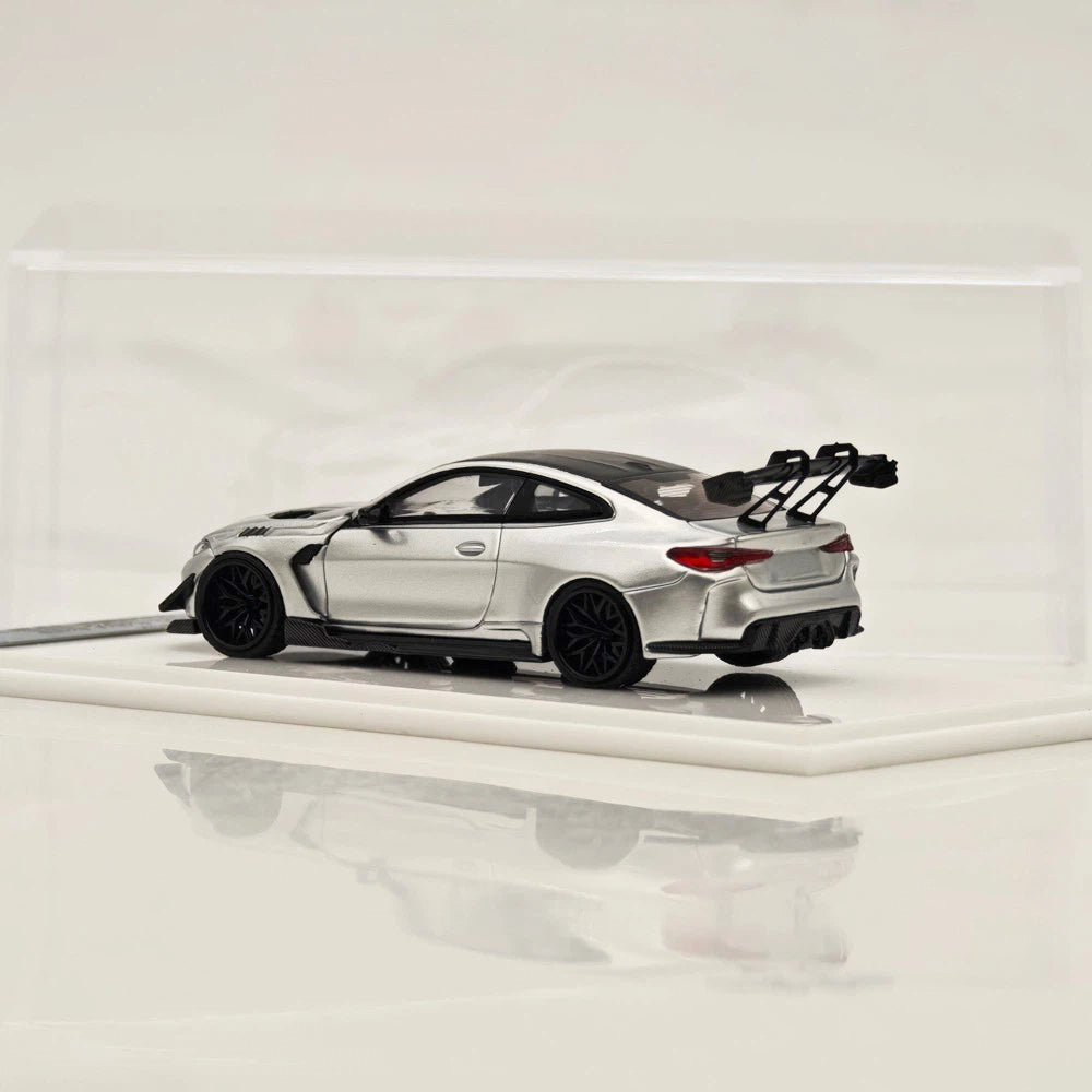 Street Weapon SW 1/64 M4 G82 GTR Lightning Purple Full Widebody Kit Diecast Model Car Limited Edition