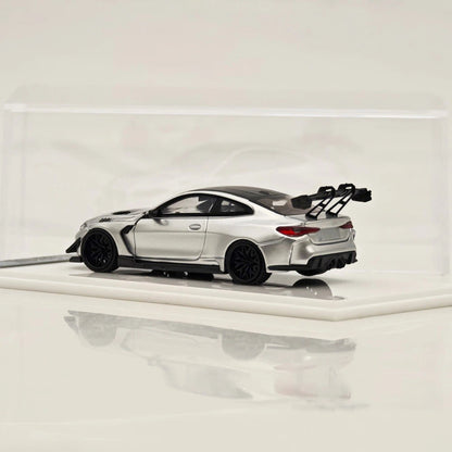 Street Weapon SW 1/64 M4 G82 GTR Lightning Purple Full Widebody Kit Diecast Model Car Limited Edition